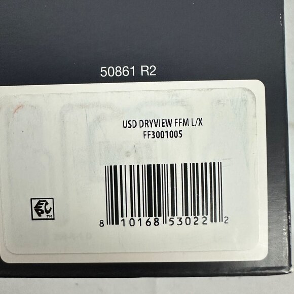 U.S. Divers Dryview Adult Full Face Snorkel Mask L/XL Shatter-Resistant Lens - Picture 4 of 5